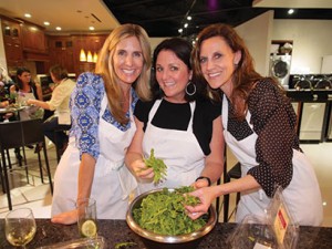  Shannon Smith, Jennifer O’Carroll and Michelle Hubbard at a recent Capers cooking party. “This event was BEYOND fun!  I can’t recommend Capers and Bobbie Ames enough.  If you want a unique and amazing girls’ night, this is it!” -Michelle McGrew Hubbard