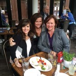 Boston girl’s trip  L to R: Kim Costigan, Leslie Leach and Jane Ito   