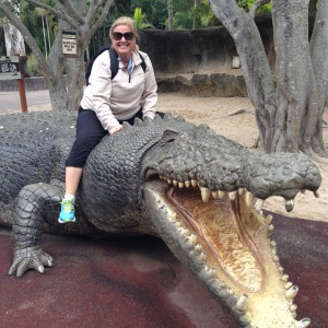 Wendy at the world renowned Australia Zoo. Says Wendy, “I really try to travel to all the places I recommend!”