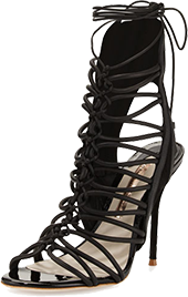 Sophia Webster lacey lace-up gladiator