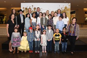 20 children undergoing treatment for cancer at Children’s Medical Center of Dallas 