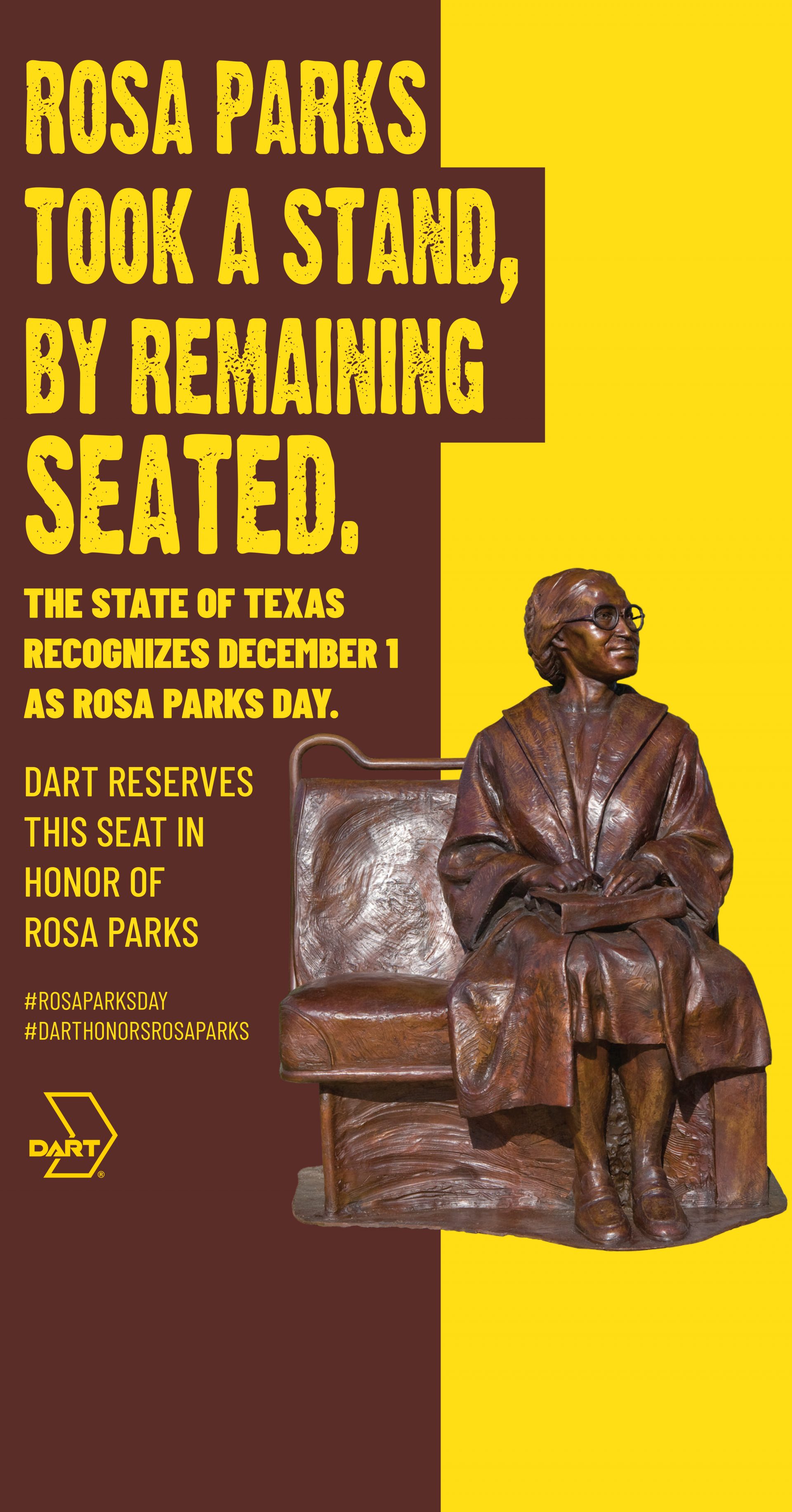 DART Honors Civil Rights Icon Rosa Parks Good Life Family Magazine