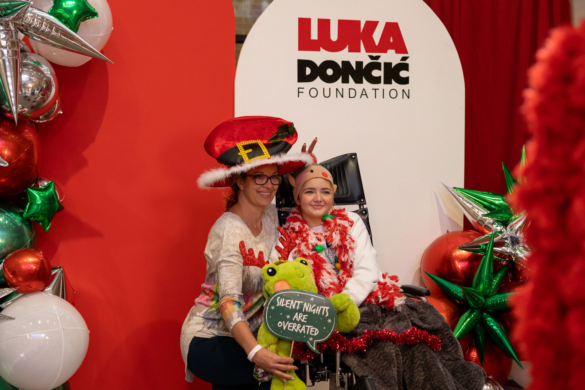 Luka Doncic Surprises Kids at Children's Health Hospital With