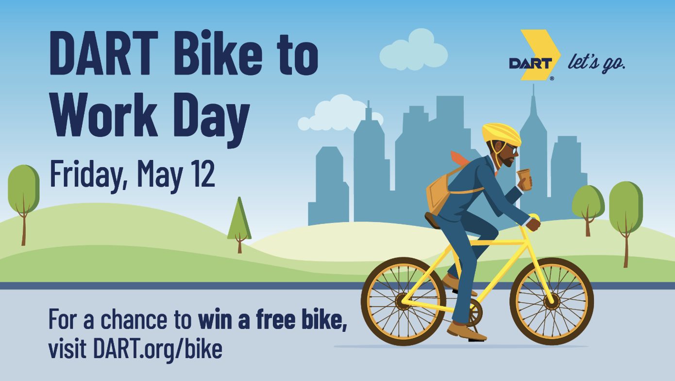 DART's Annual Bike To Work Day Event Is May 12 - Good Life Family Magazine
